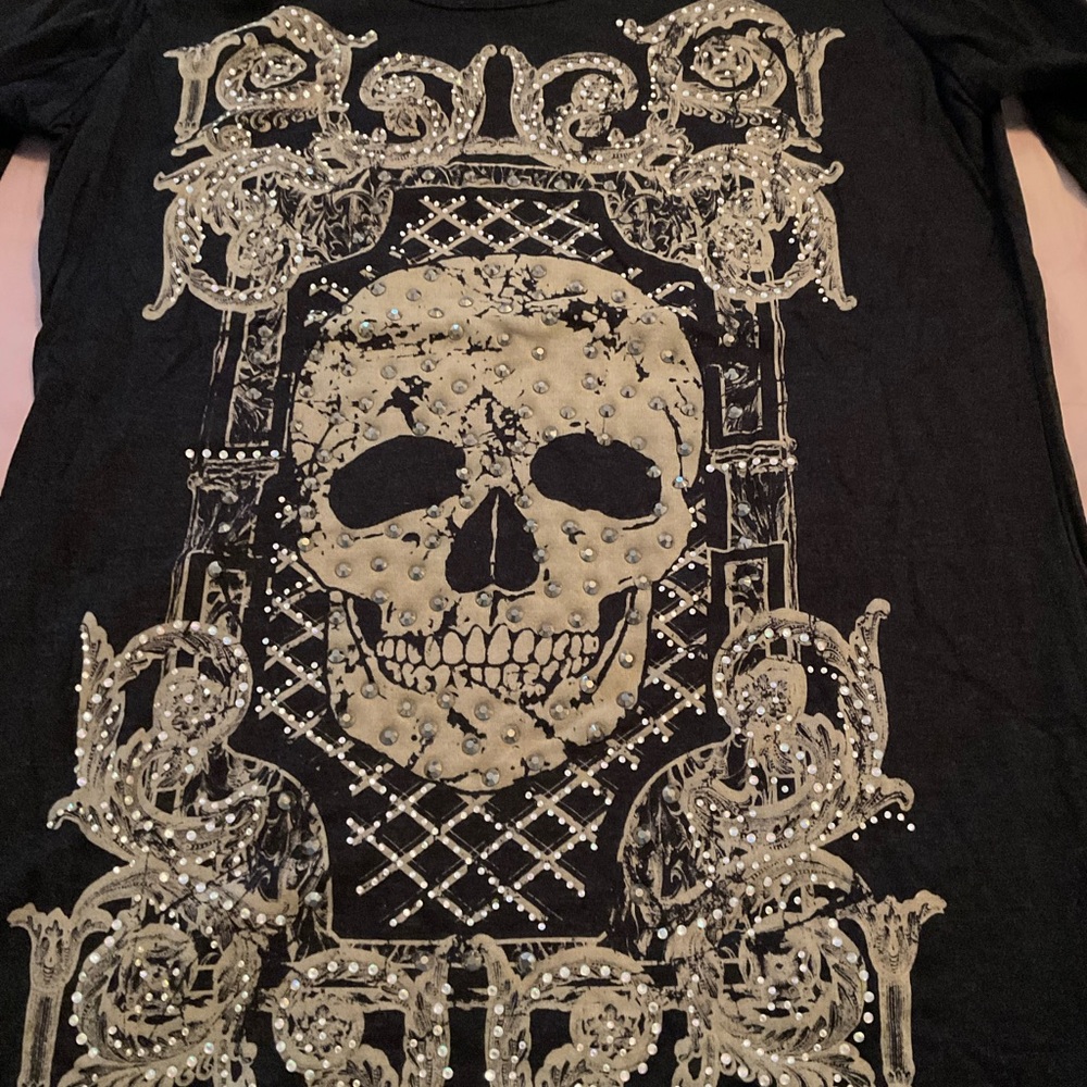 Harley-Davidson Black Skull Graphic Shirt